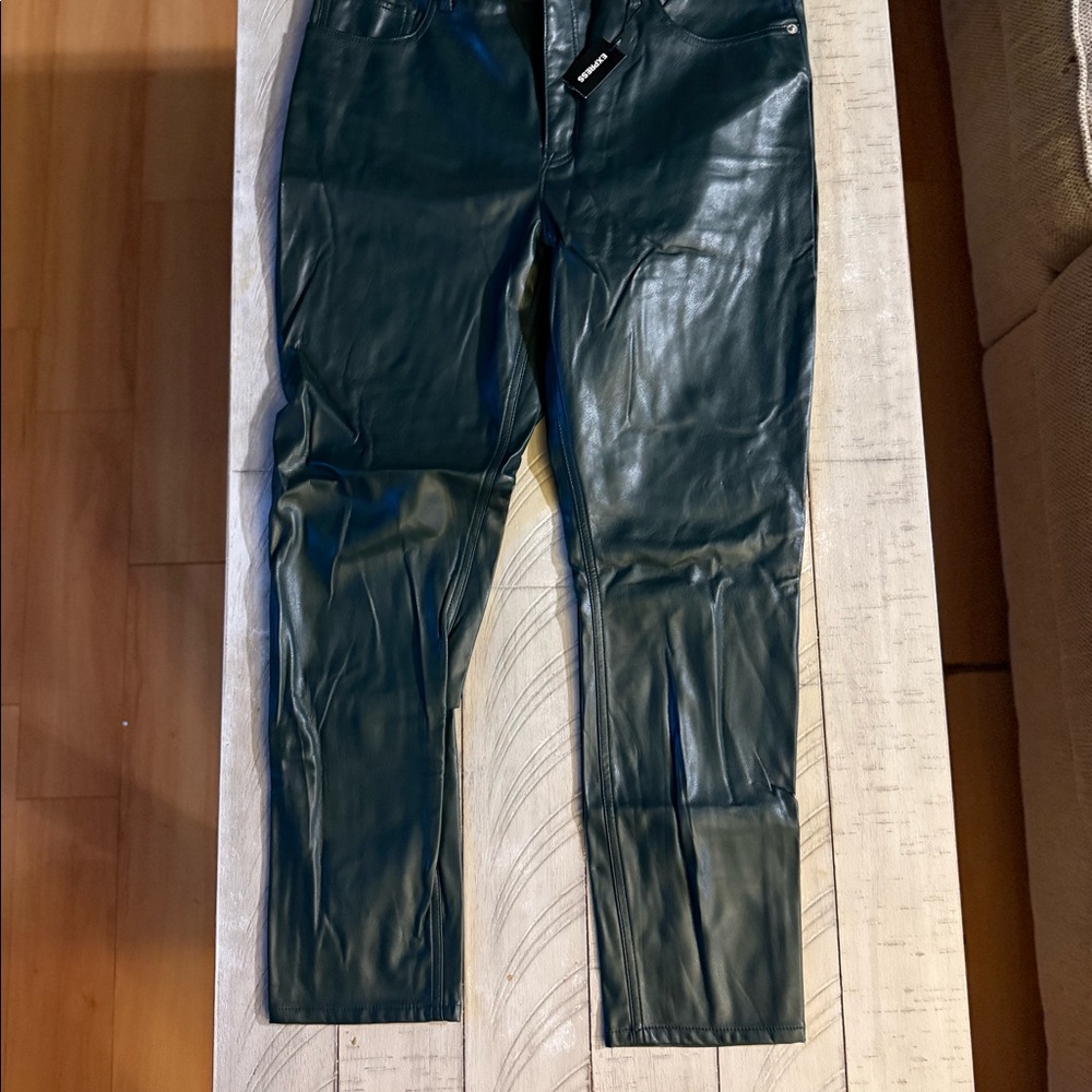 Express Faux Leather Pants Size 12 NWT